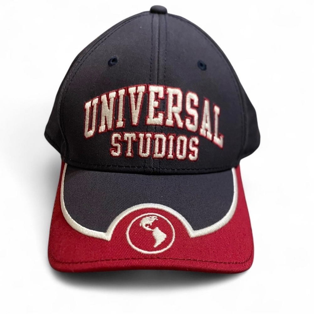 Universal Studios Baseball Cap Embroidered Red and Blue , Strapback